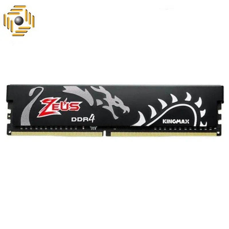 رم دسکتاپ DDR4 دو کاناله3000 مگاهرتز CL16 کینگمکس مدل Zeus Dragon Gaming  ظرفیت 8 گیگابایت