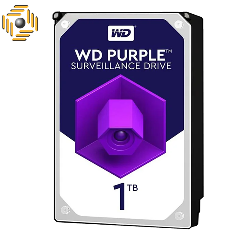 هارددیسک اینترنال وسترن دیجیتال(ویژه دوربین مدار بسته) مدل Purple WD10PURZ ظرفیت 1 ترابایت