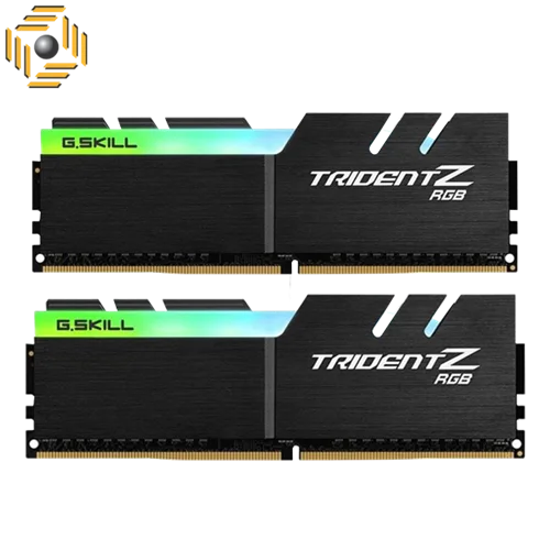 رم دسکتاپ DDR4 دو کاناله 3200 مگاهرتز CL18 جی اسکیل مدل TRIDENT Z RGB ظرفیت 32 گیگابایت