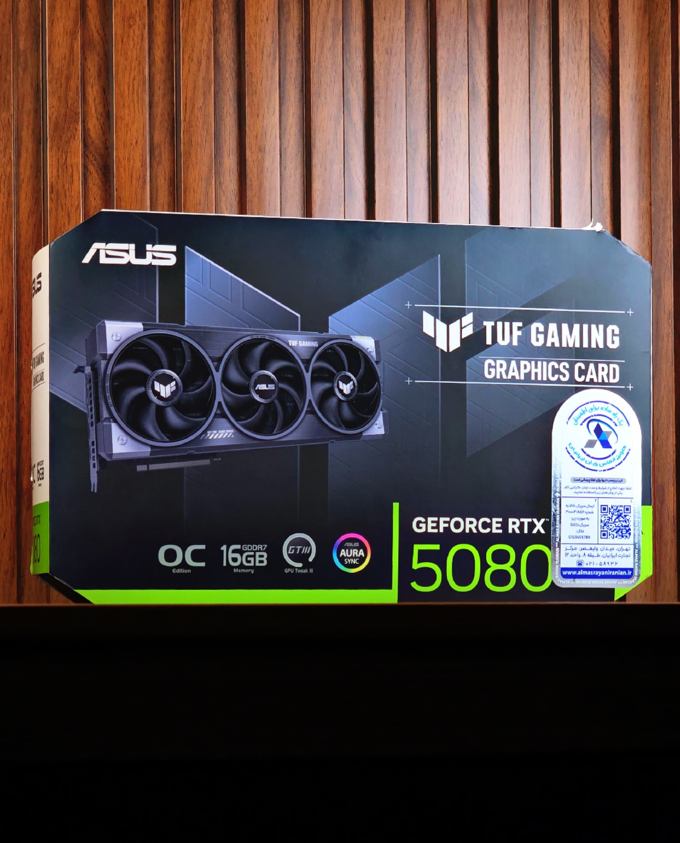 آنباکس RTX5080 TUF