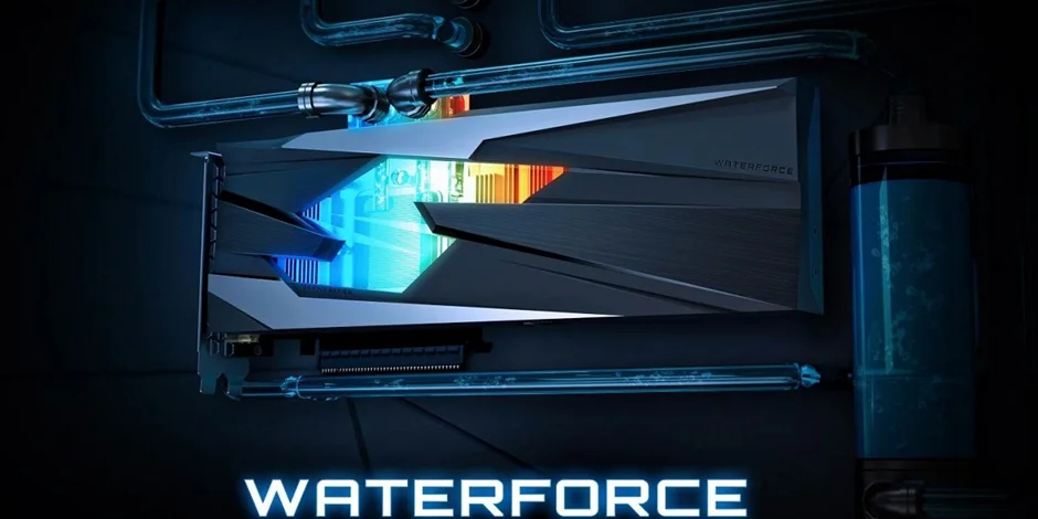 عرضهی کارت گرافیک GEFORCE RTX 3080 GAMING OC WATERFORCE WB 10G توسط گیگابایت