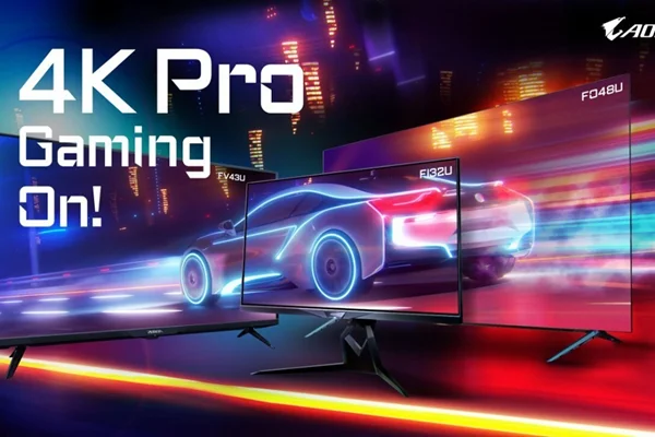 مانیتورهای 4K آئورس گیگابایت معرفی شدند