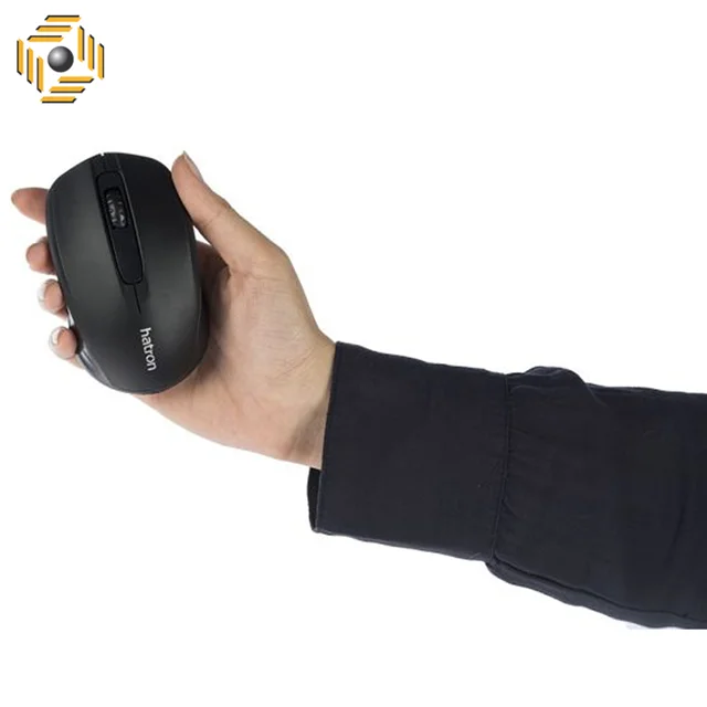 ماوس بی صدا و بدون سیم هترون مدل HMW402SL