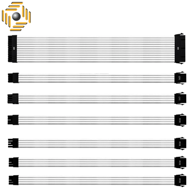 کابل اسلیو کولرمستر مدل  SLEEVED EXTENSION CABLE KIT - WHITE