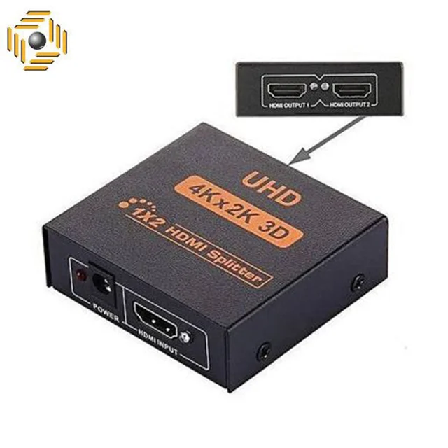 اسپلیتر 1 به 2 hdmi با کیفیت 4K  دی نت