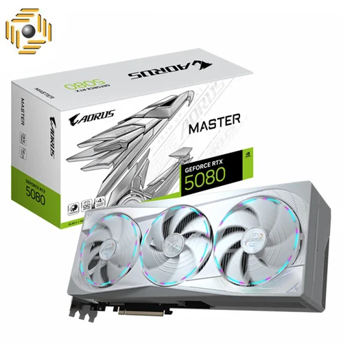 کارت گرافیک GIGABYTE AORUS RTX 5080 Master Ice 16G