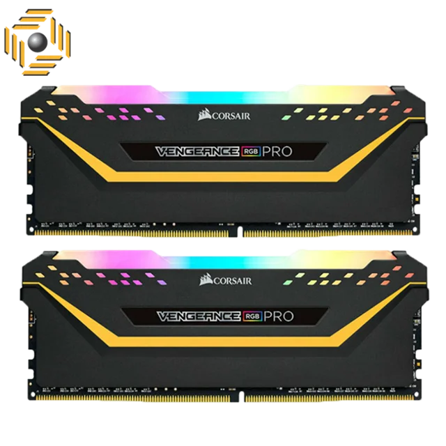 رم کورسیر VENGEANCE RGB PRO TUF 16GB 8GBx2 3200MHz CL16