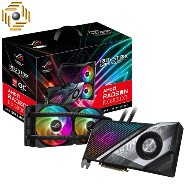 کارت گرافیک ایسوس ROG STRIX Radeon RX 6800 XT 16GB LC OC