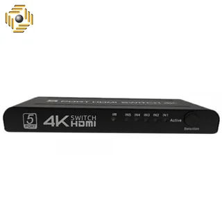 سوئیچ 5 پورت IFORTECH HDMI مدل 4K501 کیفیت 4K