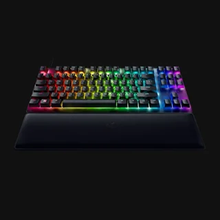 کیبورد اپتیکال گیمینگ ریزر Huntsman V2 TKL Purple Switch