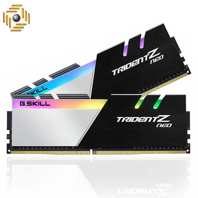 رم دسکتاپ DDR4 دو کاناله 3200 مگاهرتز CL16 جی اسکیل مدل Trident Z Neo ظرفیت 32 گیگابایت