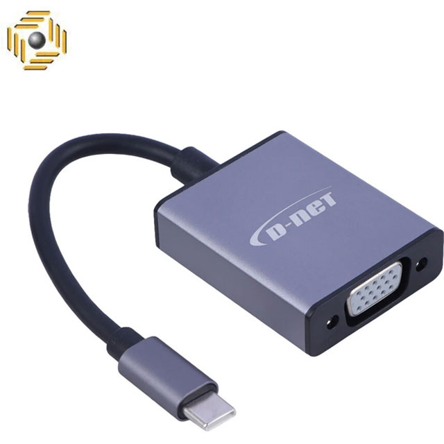 تبدیل Type-C به VGA دی نت DT-451