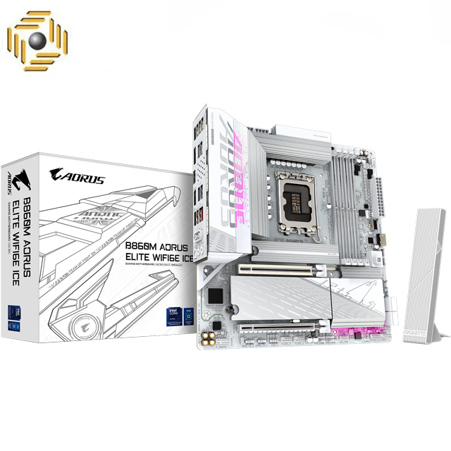 مادربرد GIGABYTE B860M AORUS ELITE WIFI6E ICE