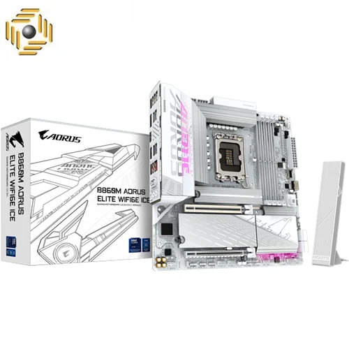 مادربرد GIGABYTE B860M AORUS ELITE WIFI6E ICE