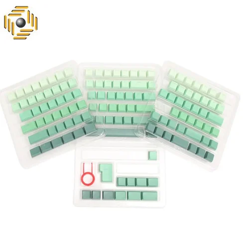 مجموعه کامل کلید کیبورد مکانیکال ردراگون A140 Ombre green
