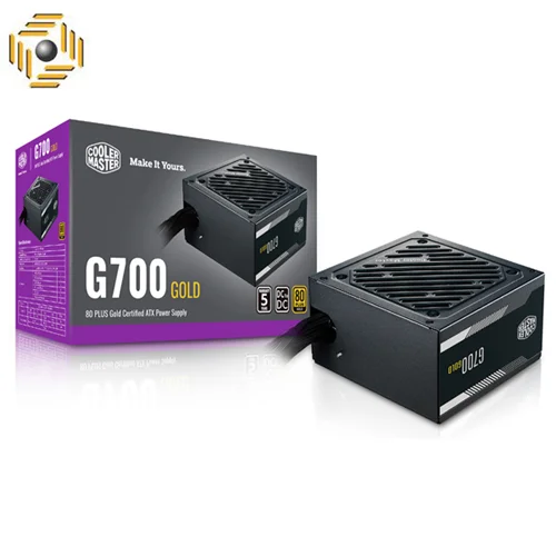 منبع تغذیه کامپیوتر کولر مستر مدل G700 Gold