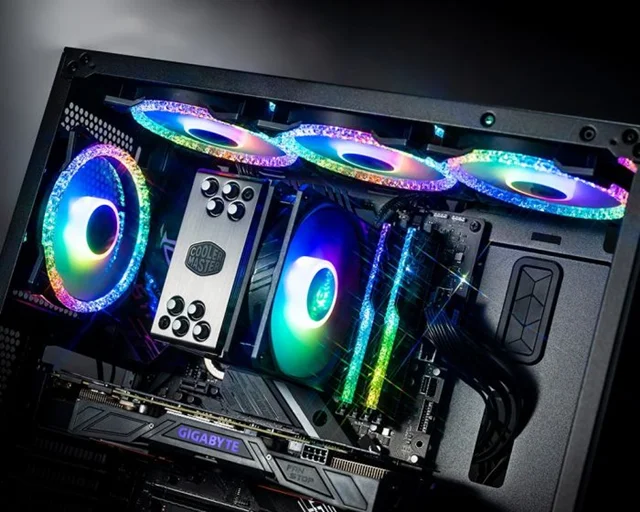 فن کیس کولر مستر MASTERFAN MF120 PRISMATIC بسته 3 عددی