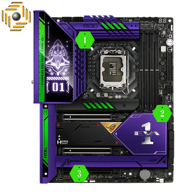 مادربرد ایسوس ROG MAXIMUS Z690 HERO EVA EDITION