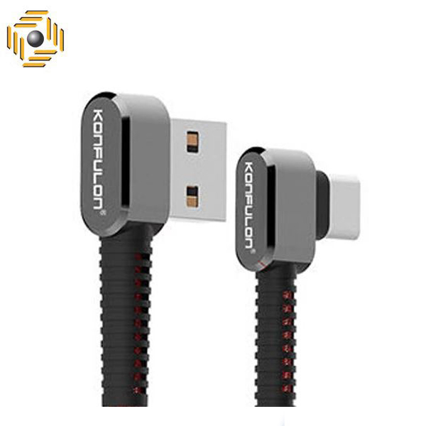 كابل تبديل usb به usb-c كانفلون مدل s75  طول ١ متر