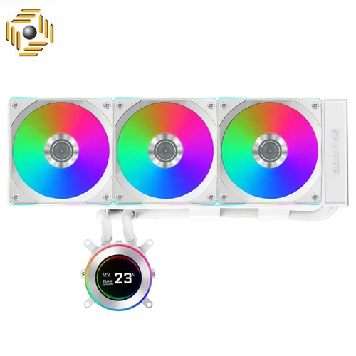 خنک کننده مایع پردازنده لیان لی HydroShift II LCD-C 360CL White
