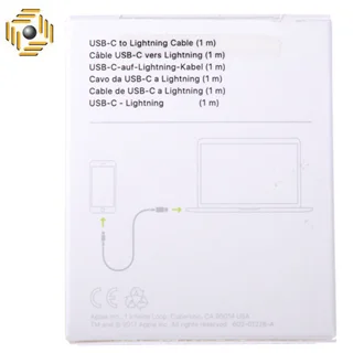 کابل تبدیل USB-C به لایتنینگ اپل به طول 1 متر مدل a1703 کد MQGJ2ZM/A