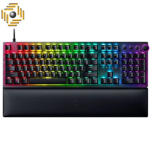 کیبورد اپتیکال گیمینگ ریزر Huntsman V2 Purple Switch