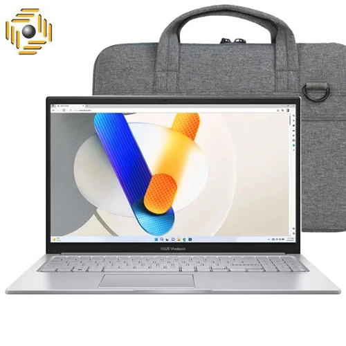 لپ تاپ 15.6 اینچی ایسوس مدل Vivobook X1504VA-BQ4173-Core 7 150U -8GB DDR4-512GB (همراه کیف)