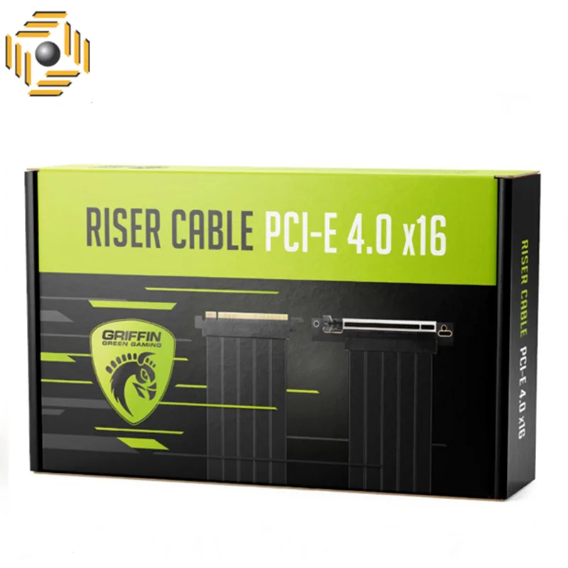 کابل و براکت نصب عمودی کارت گرافیک گرین Vertical VGA Mounting Kit | PCI-E 4.0 x16 Riser Cable