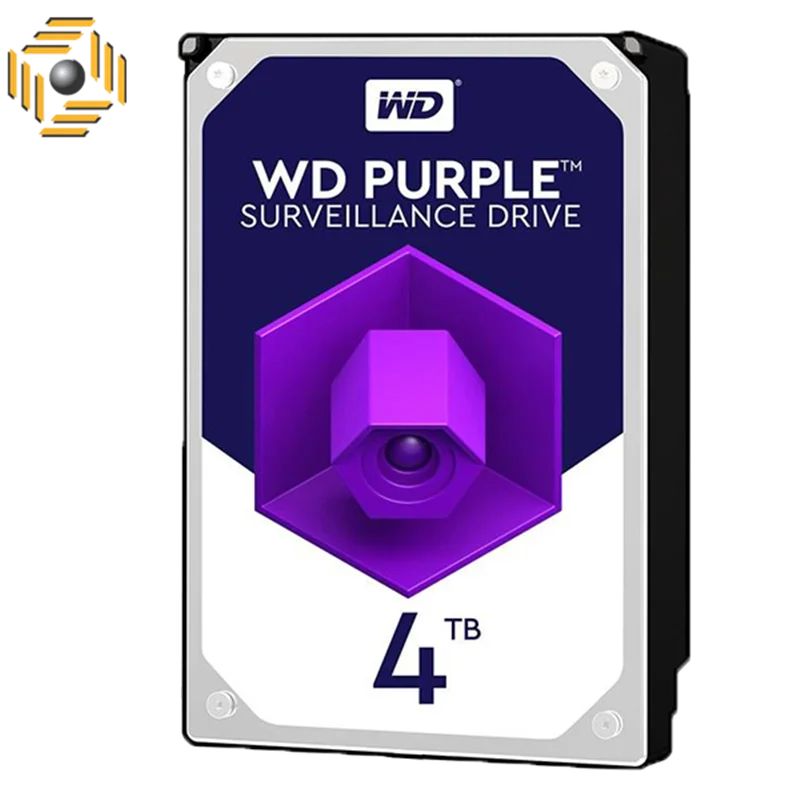 هارددیسک اینترنال وسترن دیجیتال(ویژه دوربین مدار بسته) مدل Purple WD40PURZ ظرفیت 4 ترابایت