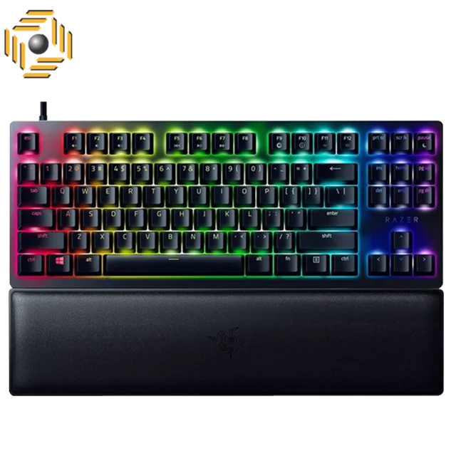 کیبورد اپتیکال گیمینگ ریزر Huntsman V2 TKL Red Switch