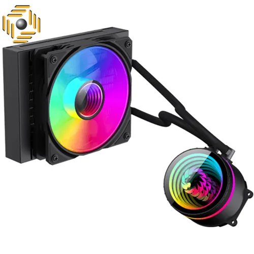 خنک کننده مایع پردازنده گیم مکس IceBurg 120 Infinity Black