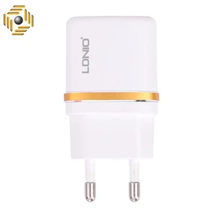 شارژر دیواری الدینیو مدل DL-AC50 همراه با کابل microUSB