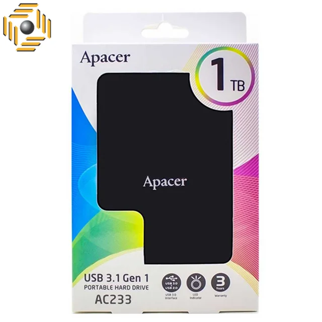 هارد اکسترنال اپیسر مدل AC233 ظرفیت 1 ترابایت