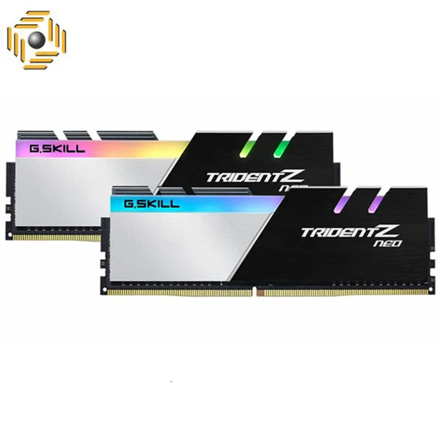 رم دسکتاپ DDR4 دو کاناله 3200 مگاهرتز CL16 جی اسکیل مدل Trident Z Neo ظرفیت 32 گیگابایت