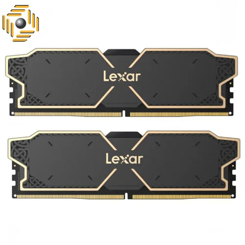 رم کامپیوتر DDR5 دو کاناله 6000 مگاهرتز CL38 لکسار Thor ظرفیت 32 گیگابایت