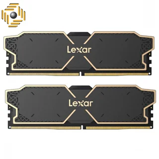 رم کامپیوتر DDR5 دو کاناله 6000 مگاهرتز CL38 لکسار Thor ظرفیت 32 گیگابایت