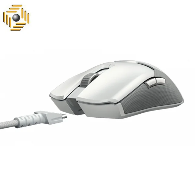 ماوس بی سیم مخصوص بازی ریزر مدل  Viper Ultimate & Mouse Dock Mercury Edition