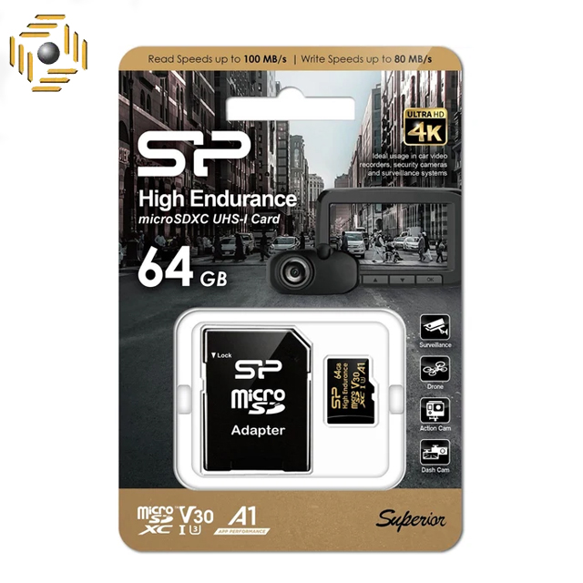 کارت حافظه سیلیکون پاور مدل Golden Series Superior ظرفیت ۶۴ گیگابایت