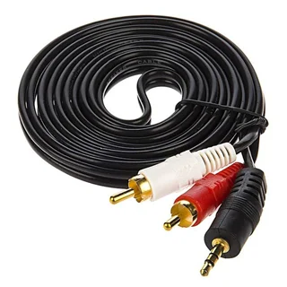 کابل تبدیل جک 3.5 میلی متری به RCA دی-نت به طول 1.5 متر