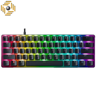 کیبورد ریزر مدل Huntsman Mini Purple Optical Switch Clicky