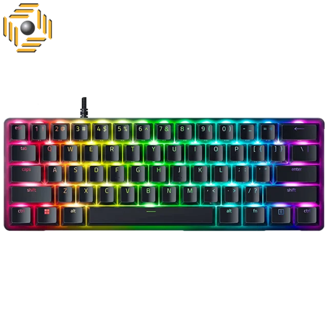 کیبورد ریزر مدل Huntsman Mini Purple Optical Switch Clicky