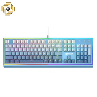 کیبورد مکانیکال گیمینگ ردراگون K654 GWB RGB Red Switch BLUESIREN