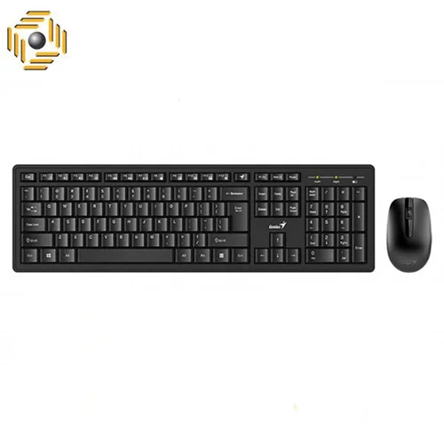 کیبورد و ماوس بی‌سیم جنیوس مدل Smart KM-8200 با حروف فارسی