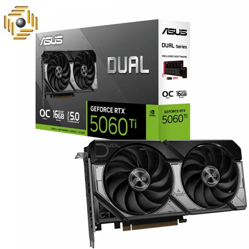 کارت گرافیک ASUS DUAL RTX 5060 Ti OC 16GB