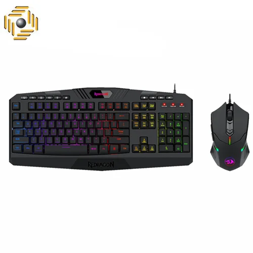 باندل گیمینگ هدست و کیبورد و موس ردراگون S101 BA 3