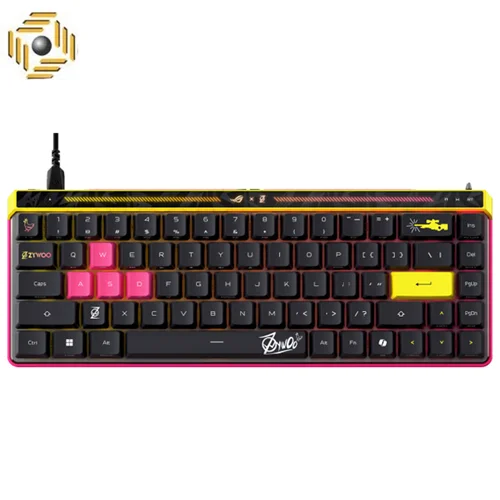 کیبورد ایسوس ASUS ROG Strix M606 FALCHION ACE HFX WIRED ZyWoo EDITION