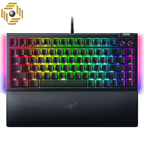 کیبورد گیمینگ مکانیکال ریزر BlackWidow V4 75% Orange Switch