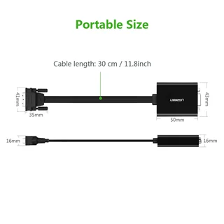 کابل تبدیل DVI به VGA