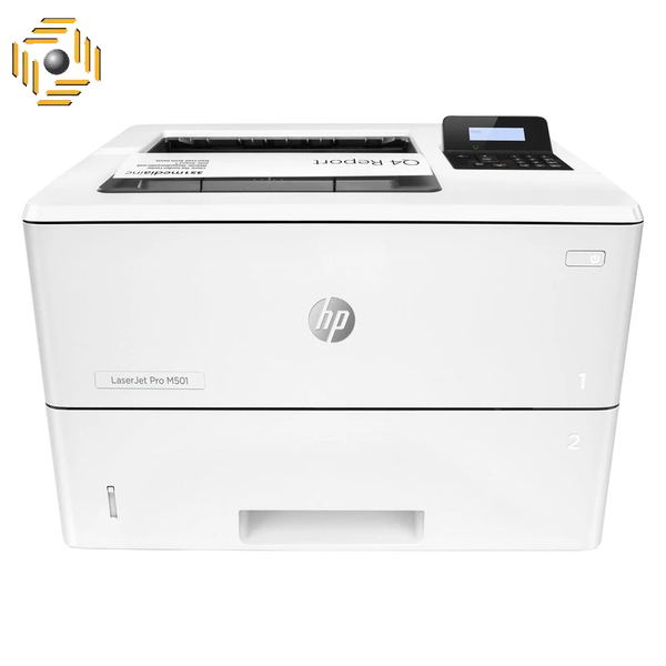 پرینتر اچ پی تک رنگ تک کاره با چاپ لیزری مدل LaserJet Pro M501dn، سایز چاپ A4، قابلیت چاپ دو رو