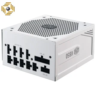 منبع تغذیه کامپیوتر کولر مستر مدل V850 GOLD V2 WHITE EDITION
